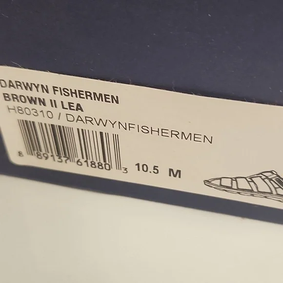 Rockport Darwin Fishermen Brown ll Lea - Picture 8 of 8